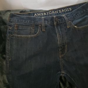 Men's AE dark wash jeans